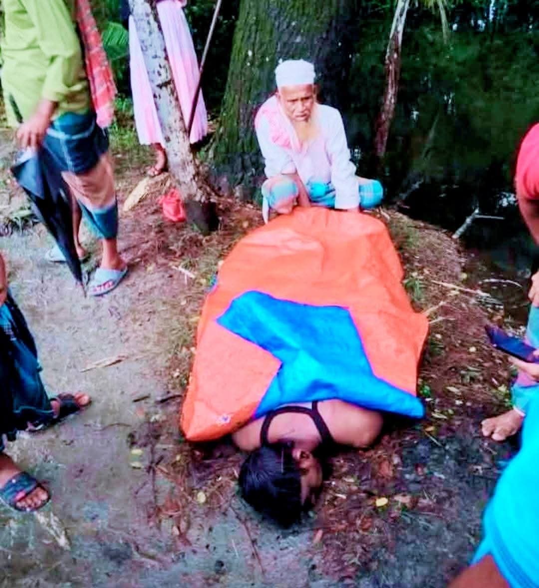 নোয়াখালীতে বজ্রপাতে দিনমজুরের মৃত্যু।