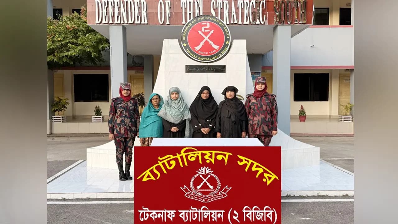 সাগরপথে পাচারের সময় ৮ রোহিঙ্গা উদ্ধার, গ্রেপ্তার ৪