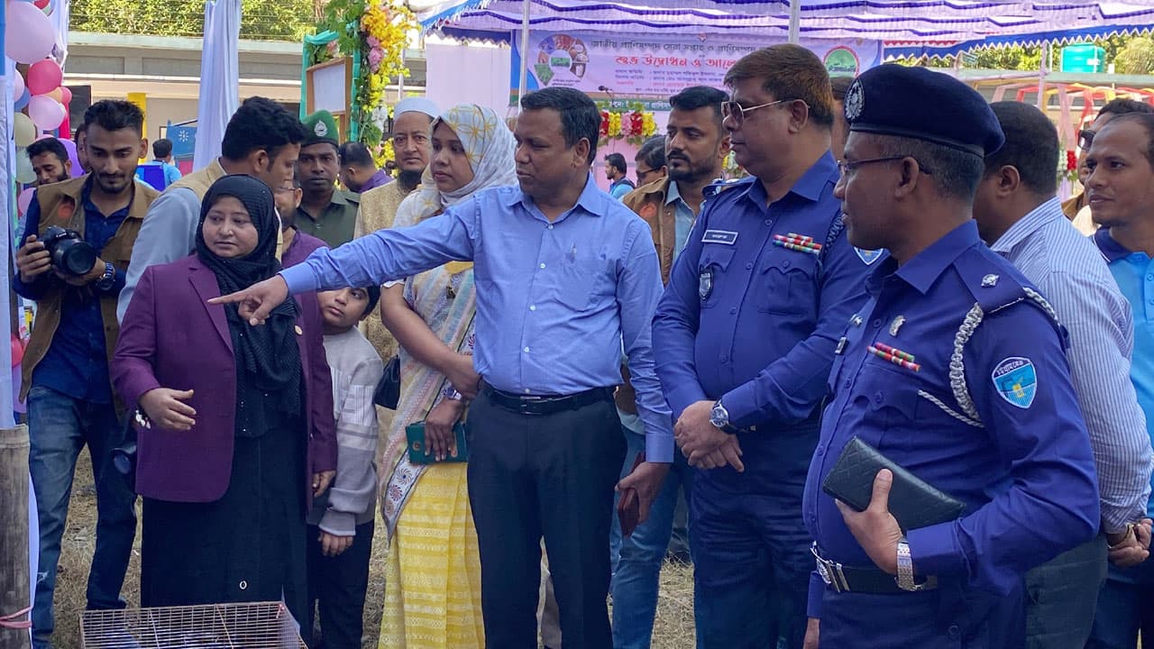 হাঁসের খামারে প্রবাসীর সফলতার গল্প শোনালেন নোয়াখালীর ডিসি