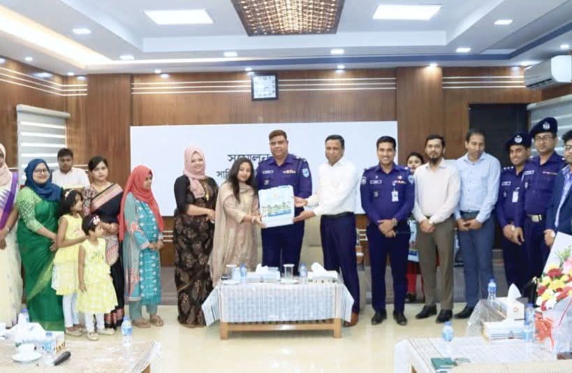 নোয়াখালী জেলা প্রশাসনের আয়োজনে এসপি আব্দুল্লাহ-আল-ফারুকের বিদায় সংবর্ধনা