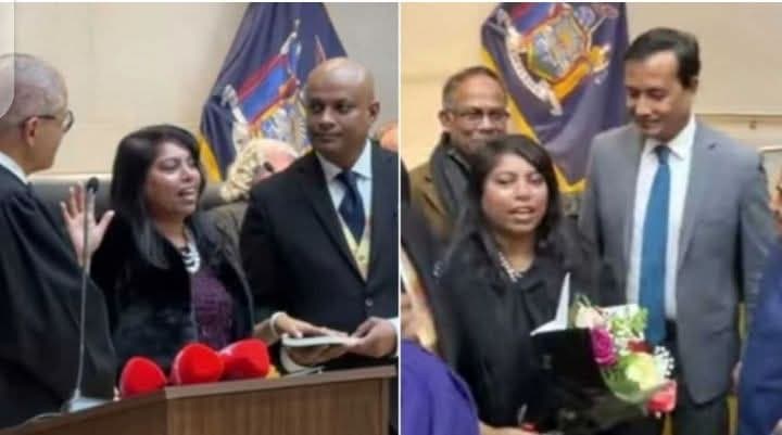 মার্কিন বিচারালয়ে কুরআন হাত প্রথম বিচারপতি হলেন সোমা সাঈদ