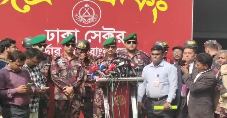 জাতীয় সংসদ নির্বাচনে মারণাস্ত্র ব্যবহার করবে না বিজিবি